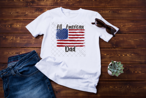 All American Dad: The Perfect Father's Day PNG Design