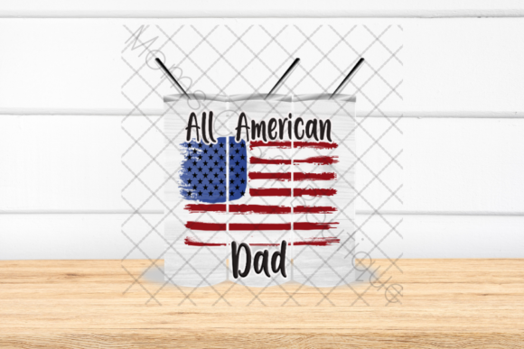 All American Dad Tumbler: A Tribute to Fatherhood