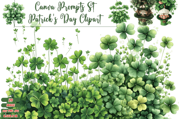 Canva Prompts St Patrick's Day Clipart: A Designer's Instant Holiday Toolkit