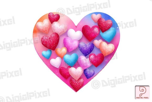 Colorful Valentine Heart Shape: Beyond a Simple Graphic