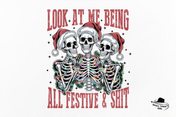 Look at Me Being All Festive Christmas: Holiday Design Asset