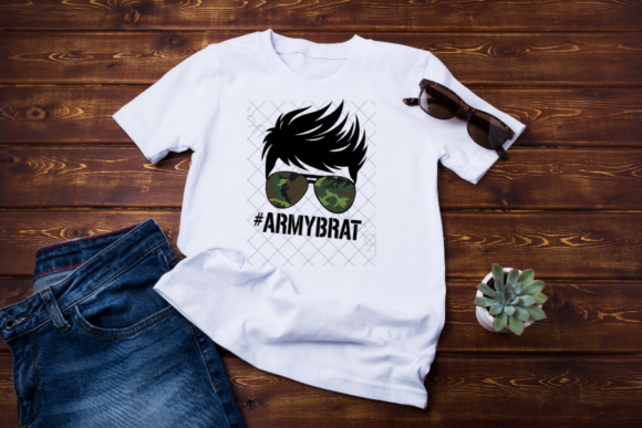 Military, Army Life, Army Brat, Boy: A Typeface for Authentic Storytelling