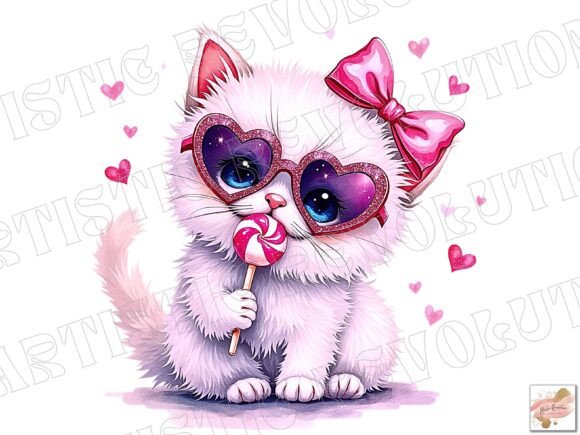 Pink Coquette Valentine Cat Png: Beyond Basic Clipart