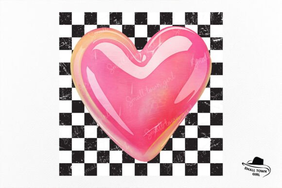 Retro Checkered Valentines Day Heart Png: A Designer's Secret Weapon
