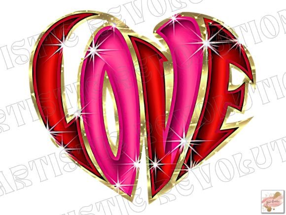 Sparkle and Sentiment: Using Glitter Valentine PNGs in Your Designs