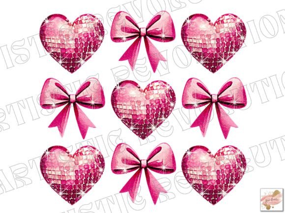 Styling with Pink Coquette Glitter Valentine Png: A Designer's Guide